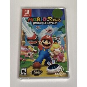 Mario + Rabbids Kingdom Battle Video Game Nintendo Switch Brand New & Sealed
